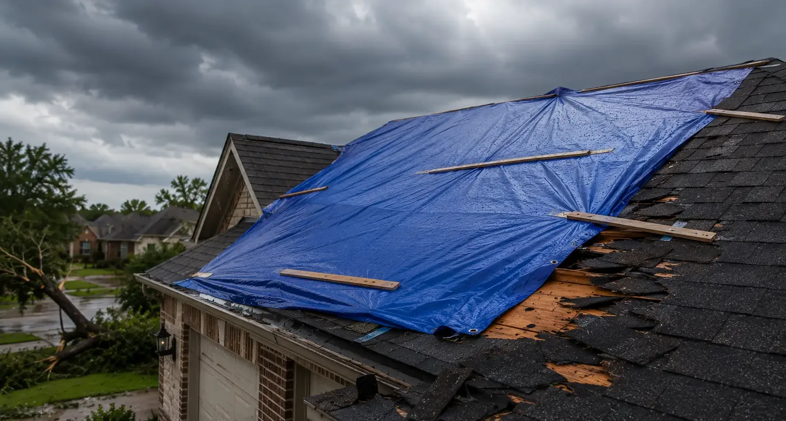 Emergency Roof Tarp Service When You Need One (And When You Don't)