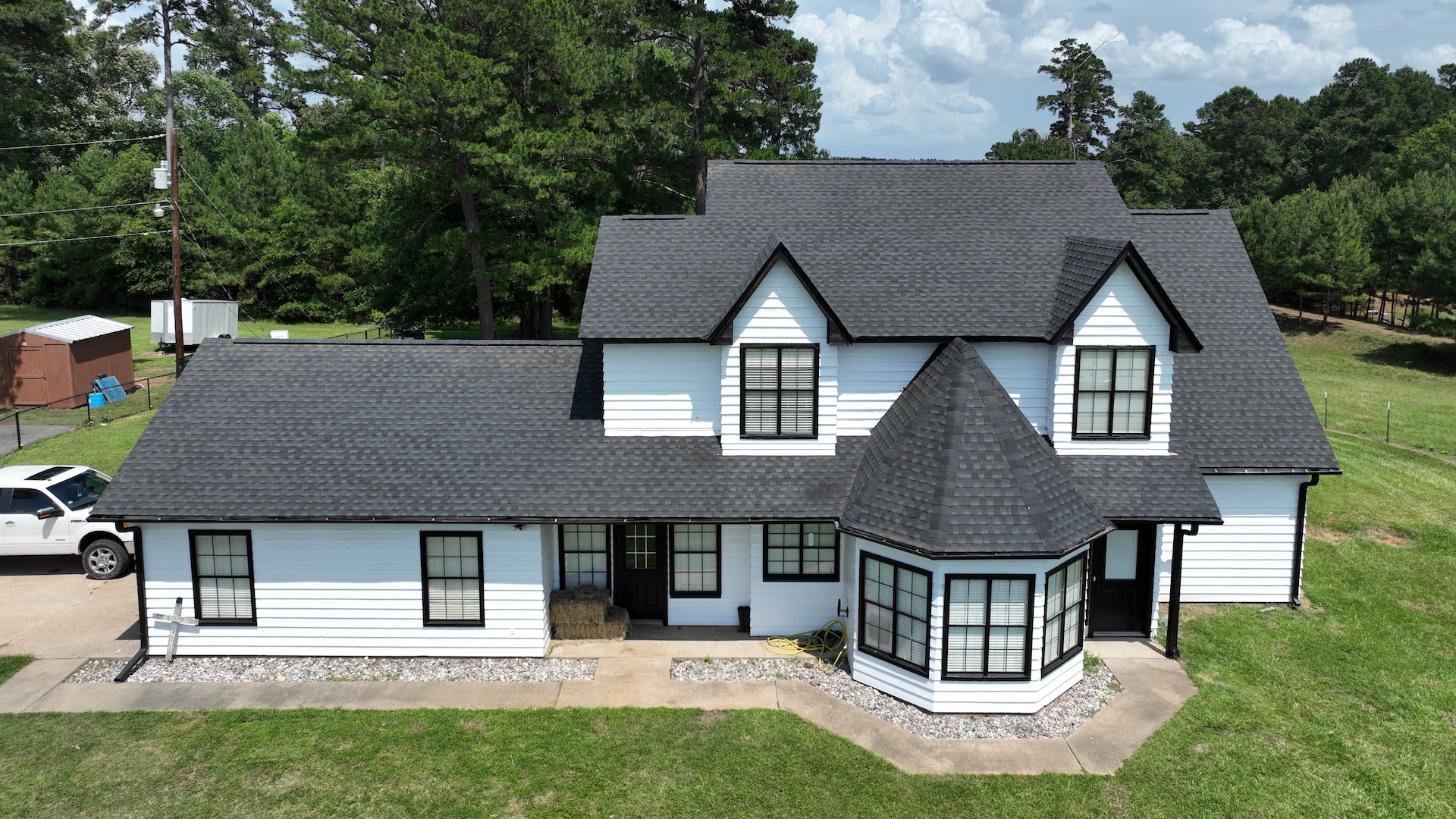 New roof installation in Lufkin Texas by Roof Ryders